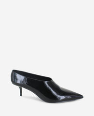 Shop Linxie Black Patent Kitten Heel Pump | Kenneth Cole | Kenneth Cole BLACK PATENT