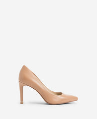 Riley 85 Leather Pumps – Latte Comfort & Gold Trim | KC | Kenneth Cole LATTE