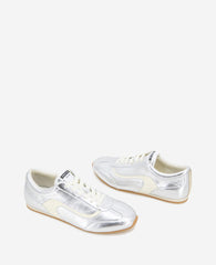 Shop Alma Silver Leather Sneaker | Kenneth Cole | Kenneth Cole SILVER LEATHER