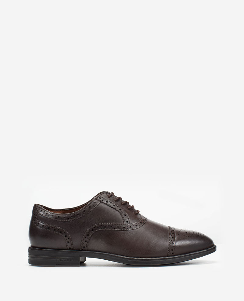 Future Pod Medallion Cap Toe Lace up | Kenneth Cole GANACHE LEATHER