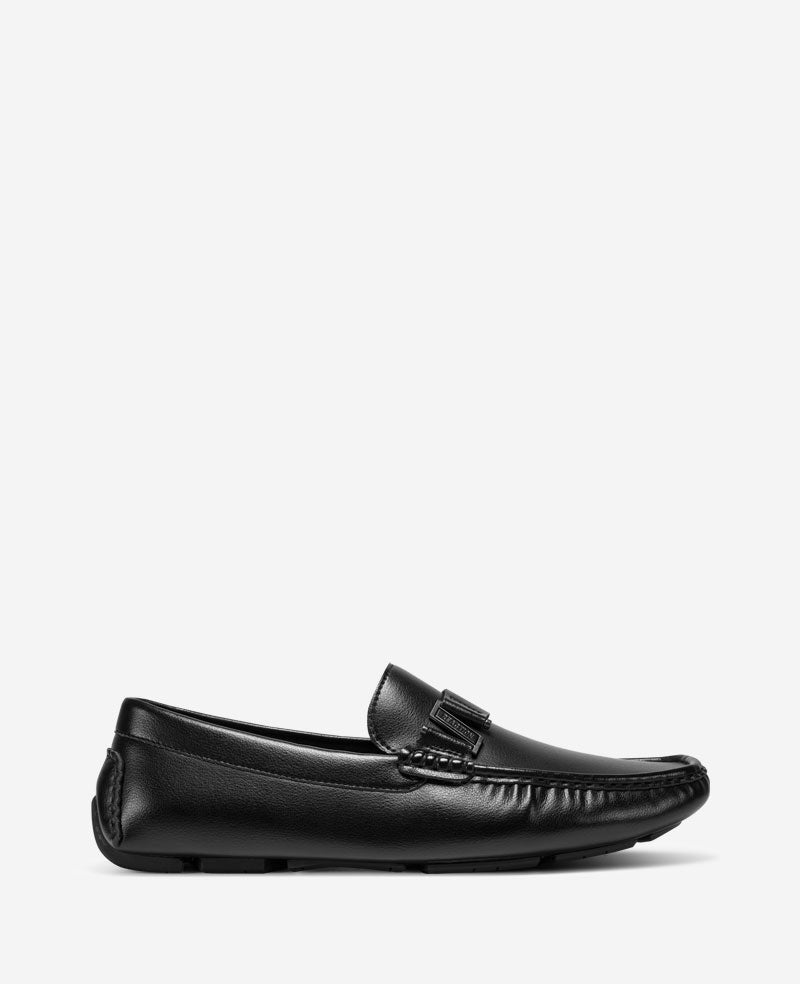 REACTION - Stan Band Driving Loafers for Men, Black | KC | Kenneth Cole BLACK