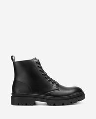 REACTION Petro Lug Sole Boot – Black Men | Kenneth Cole | Kenneth Cole BLACK