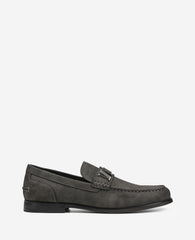 REACTION Estate Belt Loafer – Charcoal Men | Kenneth Cole | Kenneth Cole CHARCOLE FAUX SUEDE