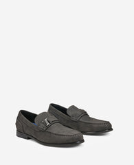 REACTION Estate Belt Loafer – Charcoal Men | Kenneth Cole | Kenneth Cole CHARCOLE FAUX SUEDE