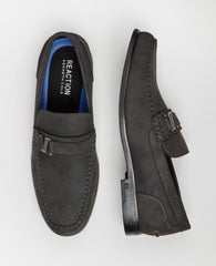 REACTION Estate Belt Loafer – Charcoal Men | Kenneth Cole | Kenneth Cole CHARCOLE FAUX SUEDE