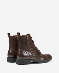 REACTION Captain Combat Boot – Brown Zip | Kenneth Cole | Kenneth Cole BROWN