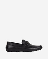 Shop Black Leather Theme Bit Driver Loafers | Kenneth Cole | Kenneth Cole BLACK