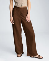 Pull On Wide Leg Pant | Kenneth Cole BRUNETTE