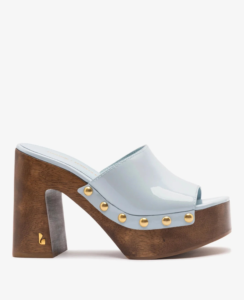 Larroudé x Kenneth Cole: Mule Maya Patent Leather | Kenneth Cole MAYA