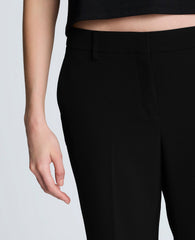 Shop Luxe Twill Flare Leg Pant – Black | Kenneth Cole | Kenneth Cole BLACK