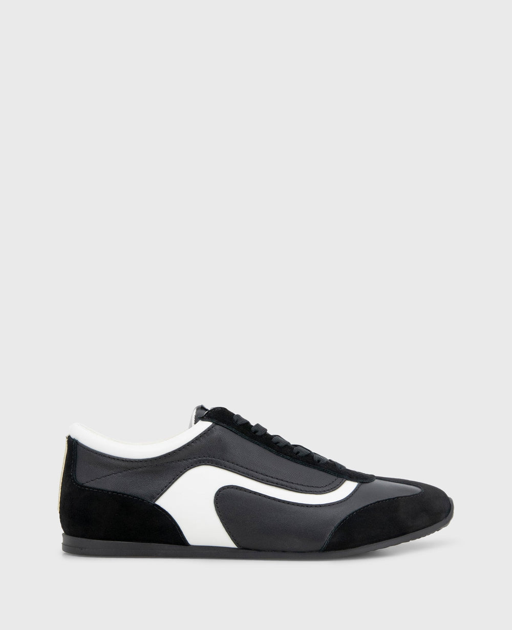 Shop Alma Black Leather Sneaker | Kenneth Cole | Kenneth Cole BLACK LEATHER