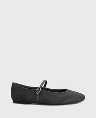 Shop Jasper Charcoal Calf Hair Ballet Flat | Kenneth Cole | Kenneth Cole CHARCOLE CALF HAIR