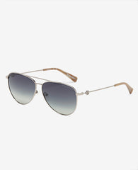 Shop Pilot Titanium Aviator Sunglasses | Kenneth Cole | Kenneth Cole NICKELTIN
