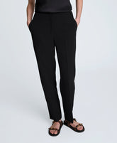 Luxe Twill Straight Leg Pant | Kenneth Cole BLACK