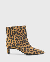 Shop Miranda Leopard Suede Heel Bootie | Kenneth Cole | Kenneth Cole LEOPARD SUEDE