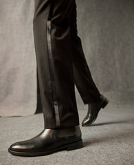 Tully Chelsea Boot for Men, Black Leather | KC | Kenneth Cole BLACK LEATHER