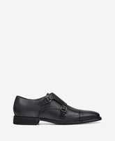 Charles Double Monk Strap Oxford – Charcole | Kenneth Cole | Kenneth Cole CHARCOLE LEATHER
