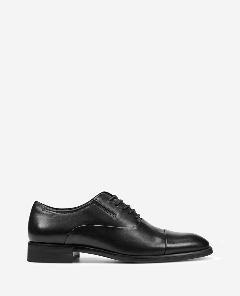 Tully Cap Toe Oxford | Kenneth Cole BLACK LEATHER