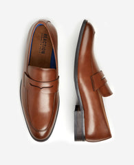 REACTION - Moore Penny Loafer | Kenneth Cole COGNAC