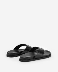 Worly Leather Sandal | Kenneth Cole BLACK LEATHER