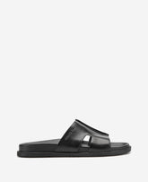 Willy Leather Sandal | Kenneth Cole BLACK LEATHER