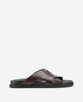 Wassen Leather Sandal | Kenneth Cole GANACHE LEATHER