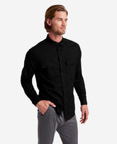Shop Men’s Stretch Denim Shirt – Black | Kenneth Cole | Kenneth Cole BLACK