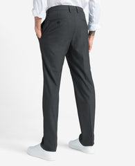 Shop Slim-Fit Stretch Twill Dress Pant – Grey | Kenneth Cole | Kenneth Cole DK. HTR. GREY