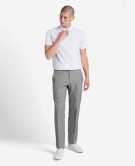 Shop Men's Stretch Modern-Fit Dress Pant, Oatmeal | KC | Kenneth Cole OATMEAL