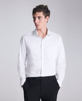 Buy Men's REACTION Slim-Fit Button-Down Dress Shirt, White | Kenneth Cole WHITE