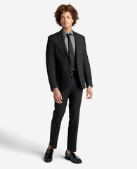 Slim-Fit Stretch Dress Shirt – Black Smoke | Kenneth Cole | Kenneth Cole BLACK SMOKE