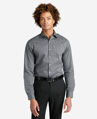 Slim-Fit Stretch Dress Shirt – Black Smoke | Kenneth Cole | Kenneth Cole BLACK SMOKE