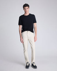 Shop Original Slim 5-Pocket Pant in Off White | Kenneth Cole | Kenneth Cole OFF WHITE
