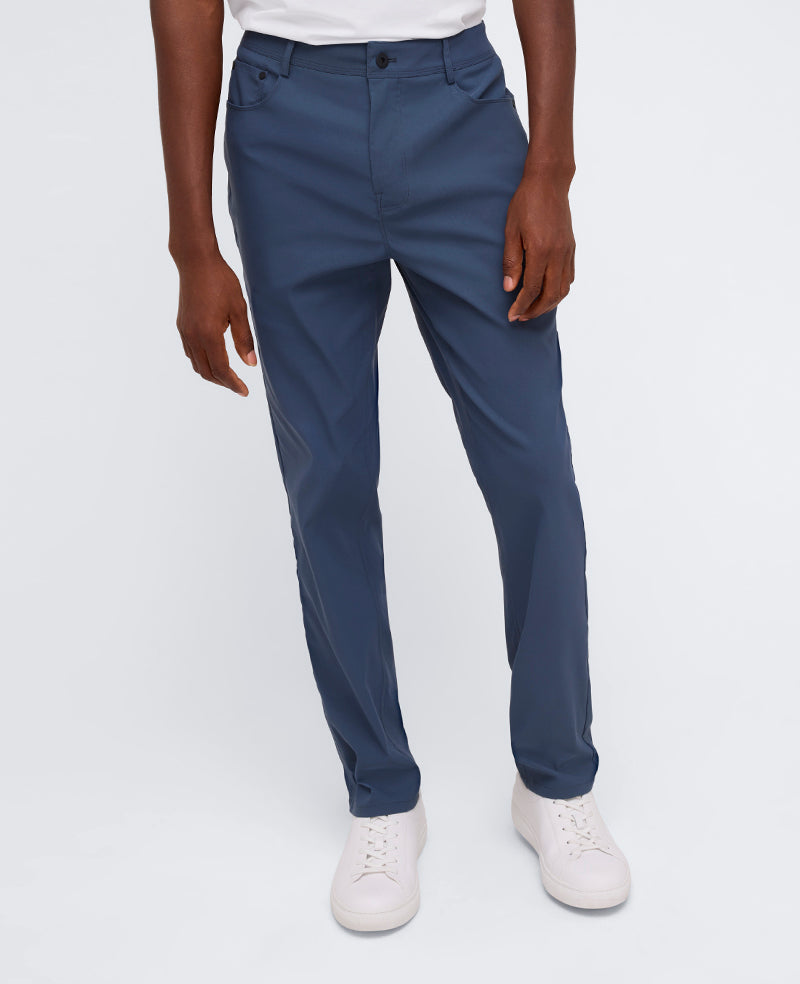 Shop Original Slim 5-Pocket Pant in Teal | Kenneth Cole | Kenneth Cole TEAL