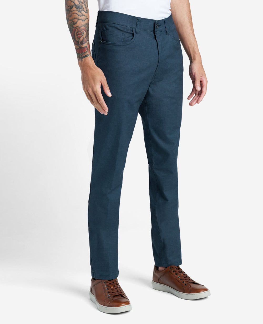 Shop Slim Indigo 5-Pocket Stretch Pants | Kenneth Cole | Kenneth Cole INDIGO