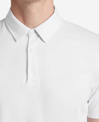 Shop White Performance Polo – Clean Fit, Stretch Comfort | KC | Kenneth Cole WHITE