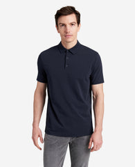 Shop Navy Performance Polo – Stretch Cotton Comfort | KC | Kenneth Cole NAVY