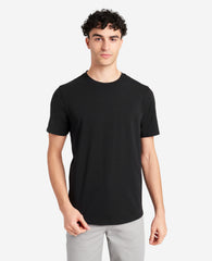 Men's Black Performance Crew Neck T-Shirt | Kenneth Cole | Kenneth Cole BLACK