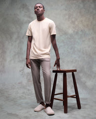 The Performance Crew Neck T-Shirt | Kenneth Cole TAN