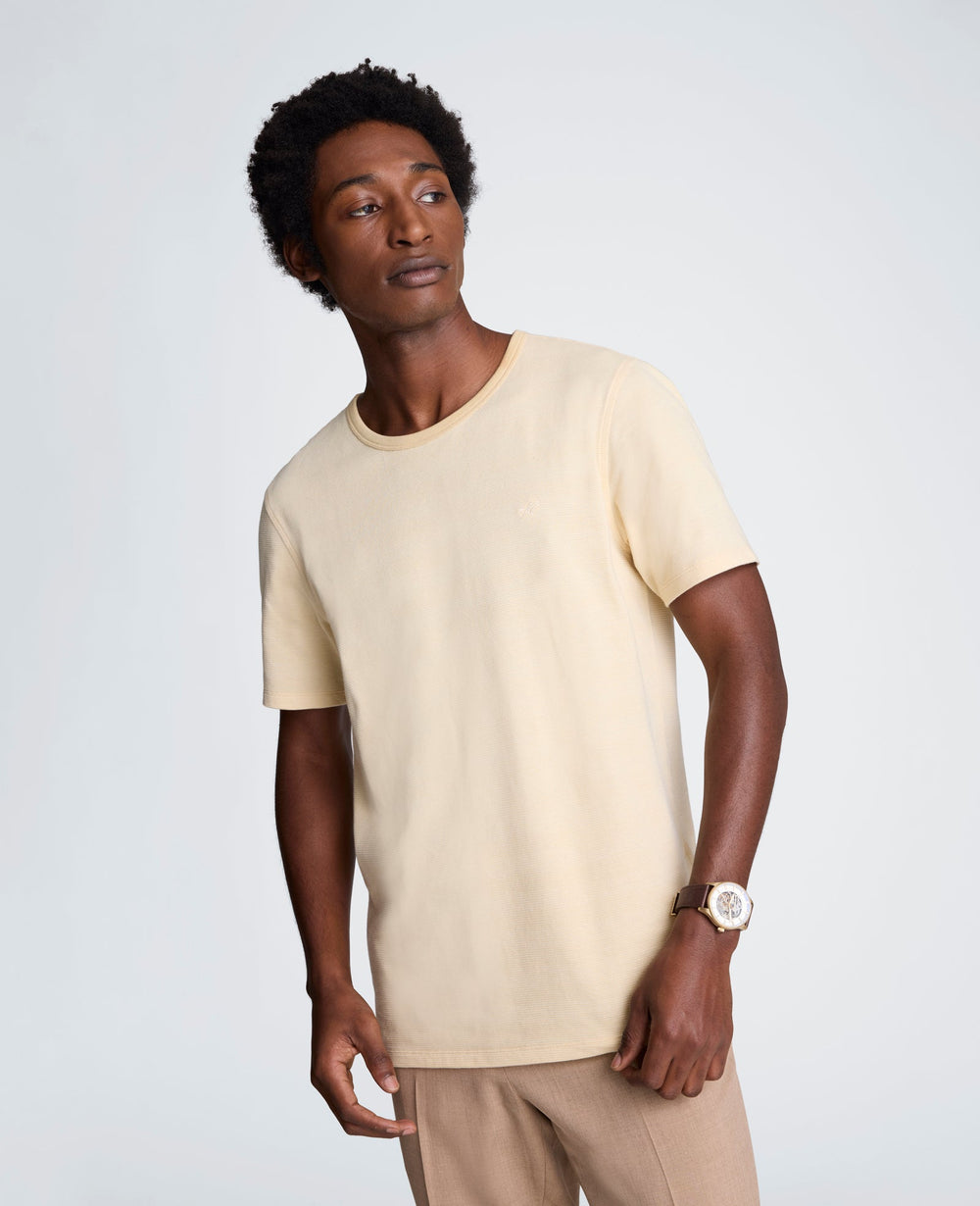 Textured Logo Tee | Kenneth Cole BEIGE MIX