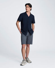 Knit Camp Shirt | Kenneth Cole NAVY