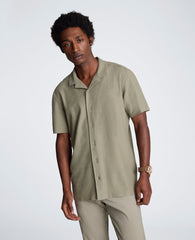 Knit Camp Shirt | Kenneth Cole SAGE
