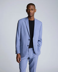 Shop Light Blue Slim Fit Suit | Stretch Tailoring | Kenneth Cole | Kenneth Cole LIGHT BLUE
