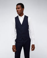 Navy Slim-Fit Suit Vest – Kenneth Cole Reaction Ready Flex | Kenneth Cole NAVY