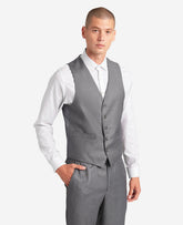 Shop Light Grey Slim-Fit Vest for Men: Kenneth Cole Reaction | Kenneth Cole LIGHT GREY