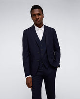 Shop Navy Slim-Fit Suit Jacket for Men – Kenneth Cole | Kenneth Cole NAVY