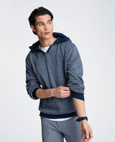 Sweater Hoodie | Kenneth Cole NAVY/WHITE