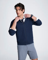 Sweater Bomber Jacket | Kenneth Cole NAVY