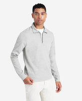 Shop Grey Quarter-Zip Pullover for Men – Kenneth Cole Sport | Kenneth Cole HEATHER/GREY
