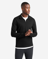 Shop Black Quarter-Zip Pullover for Men – Kenneth Cole Sport | Kenneth Cole BLACK